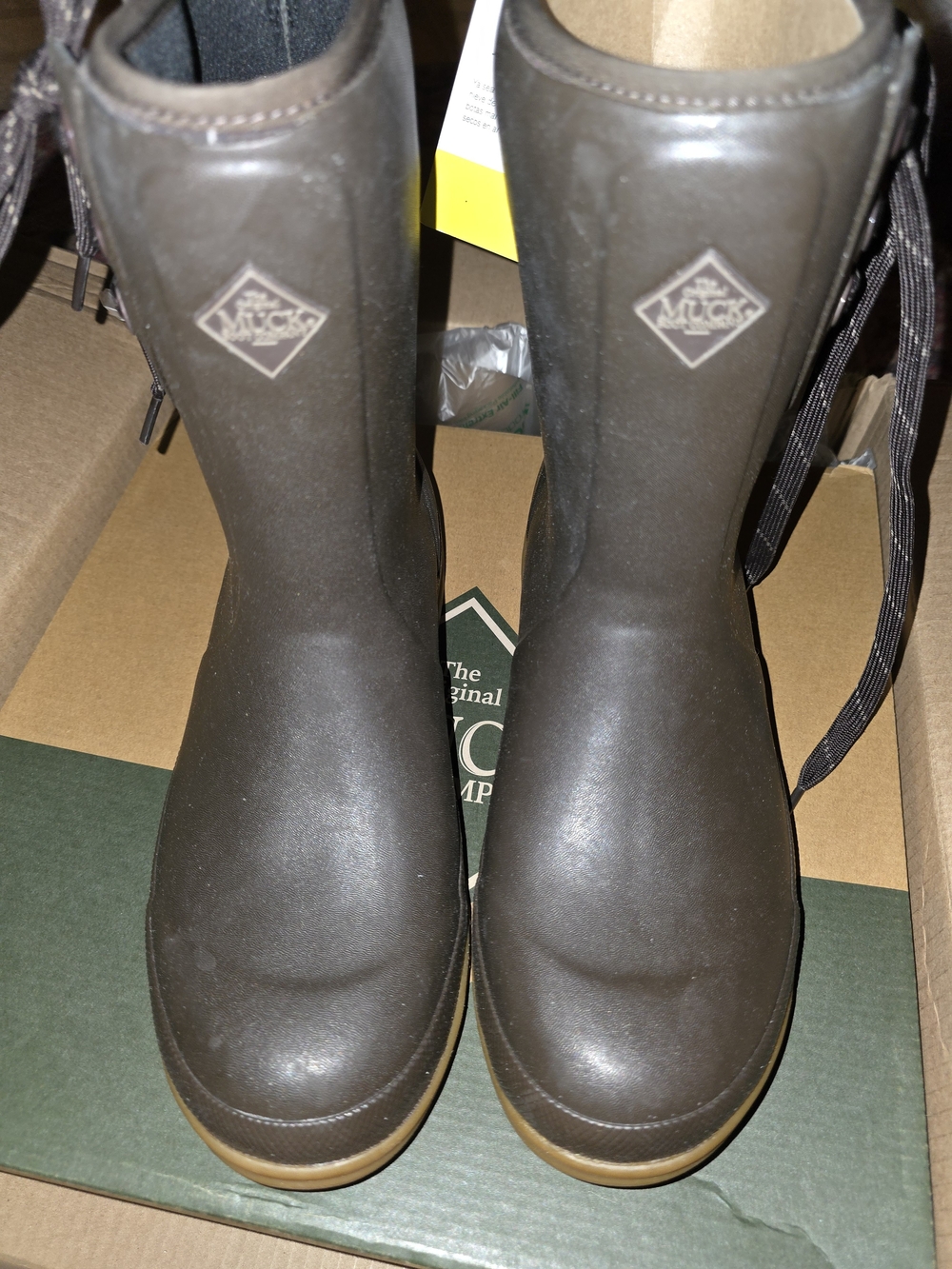 NIB Muck Boot Women's Brown ALL SEASON Bootie Size 9